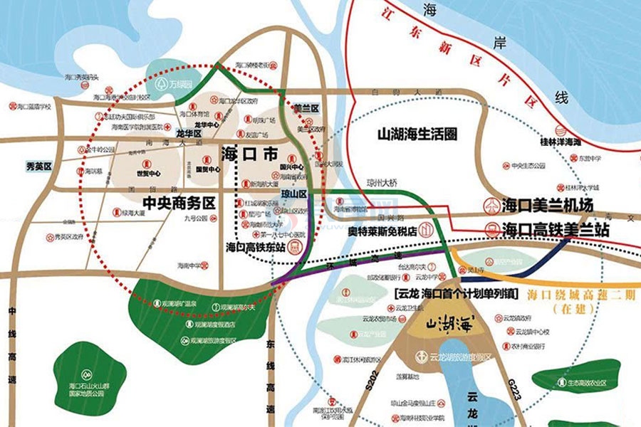 区位图