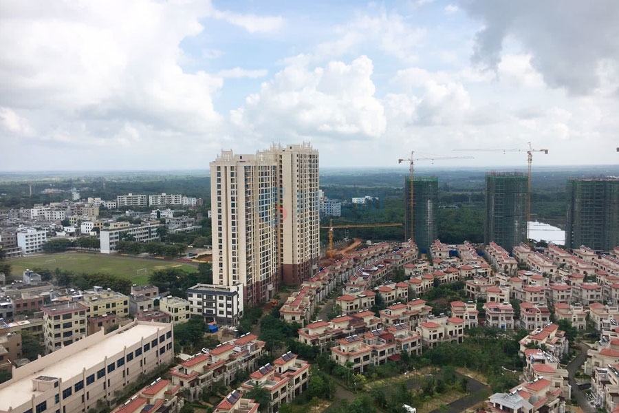 高层楼景俯瞰图