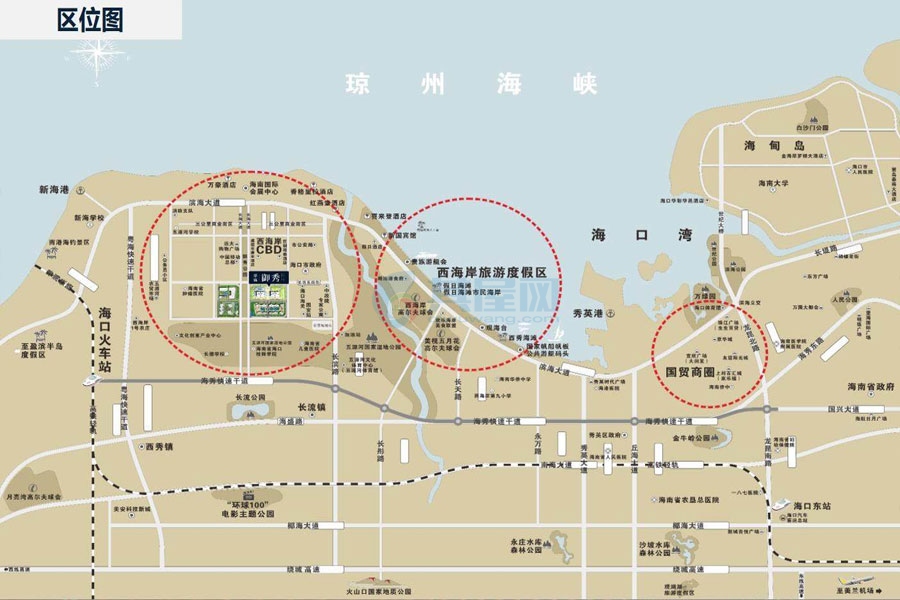 区位图